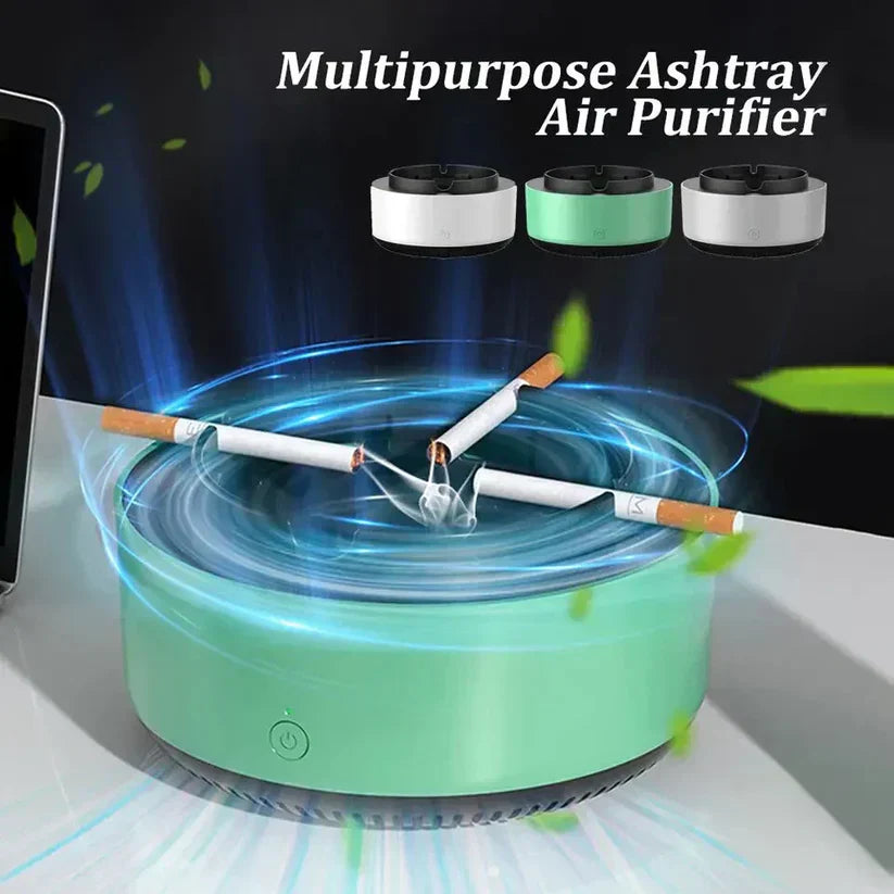 Smart Smoke Suckion Ashtray ( Hot Selling in Pakistan️🔥 )