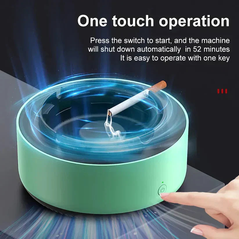 Smart Smoke Suckion Ashtray ( Hot Selling in Pakistan️🔥 )